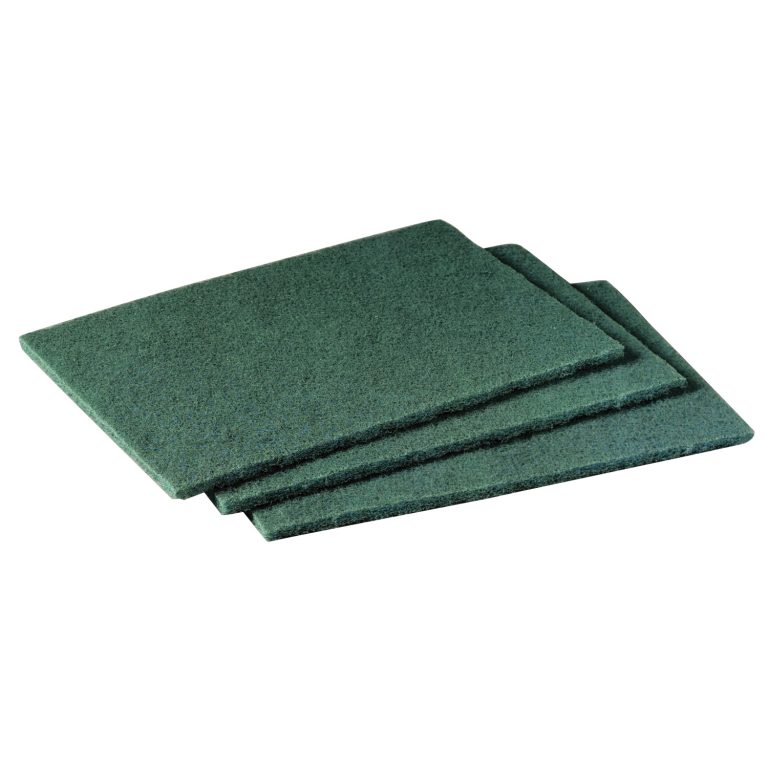 3M SCOTCH BRITE (6"X9") Medium Green Scouring Pads