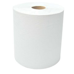 Papier À Mains Blanc DIAMOND En Rlx 8" X 600'