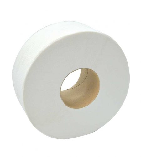 Papier Hygién. JRT 2 Pli Blanc 165 Metres Centre 3.5"